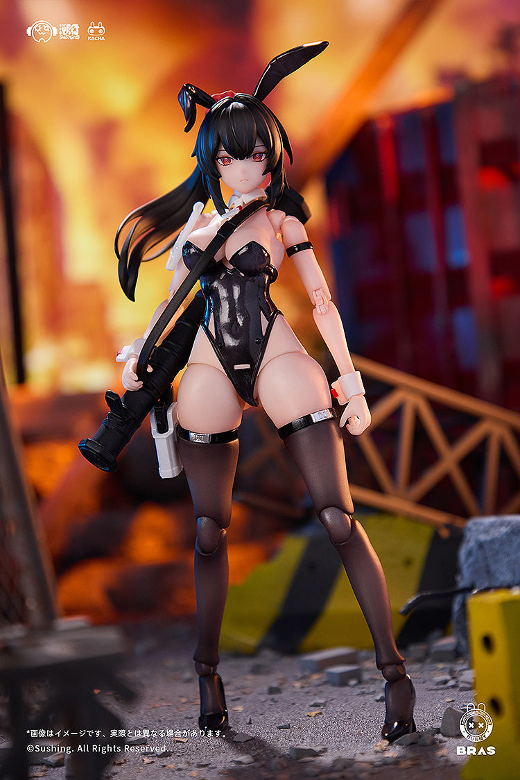 BUNNY RAPID ACTION SQUAD Attacker Runa 1/12 Articulated Figure