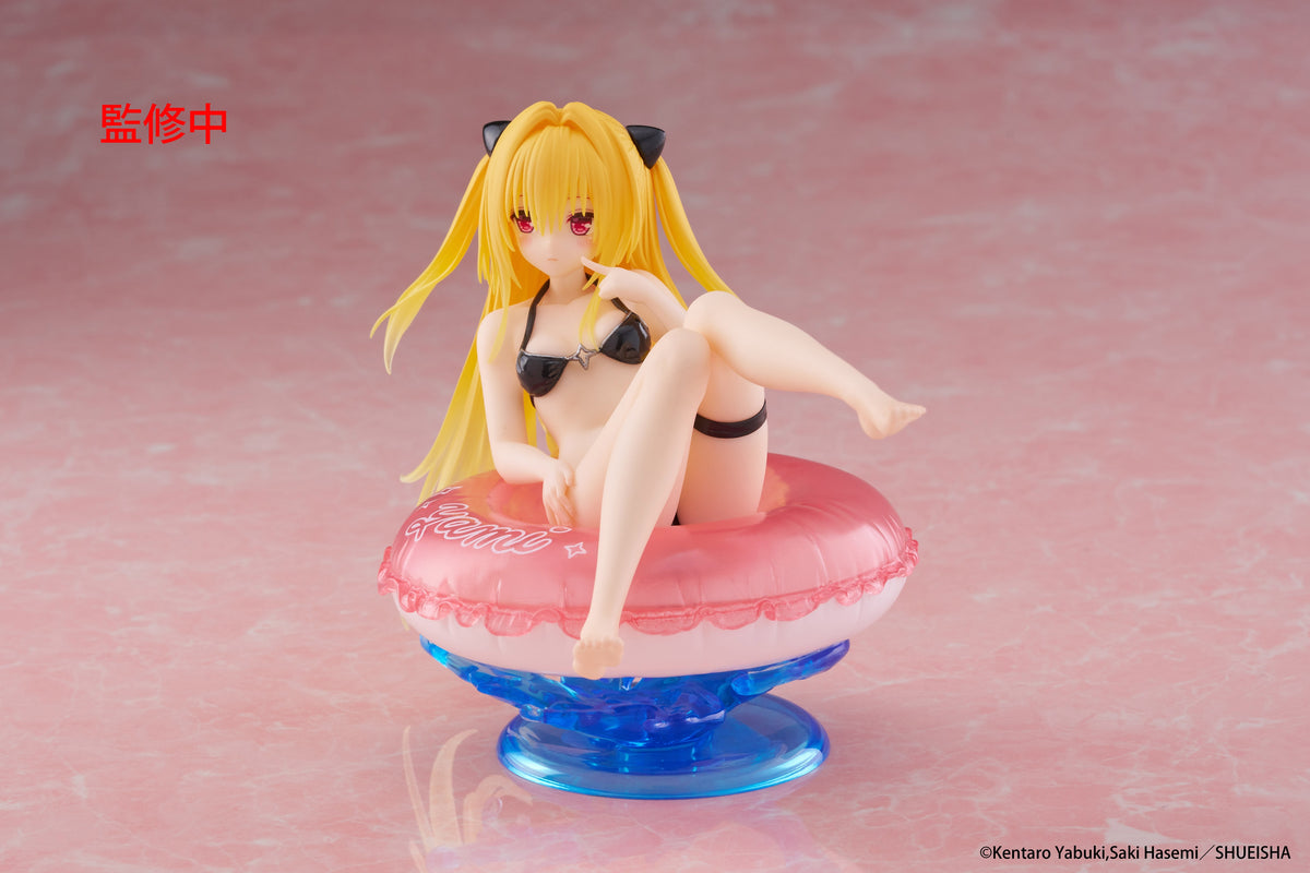 To Love-Ru Darkness Aqua Float Girls Figure Golden Darkness