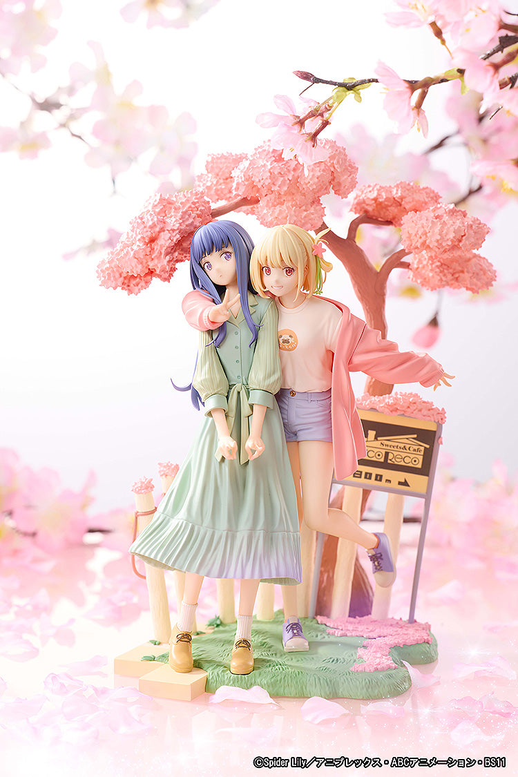 Lycoris Recoil Chisato Nishikigi &amp; Takina Inoue Spring Ver Non-Scale Figure