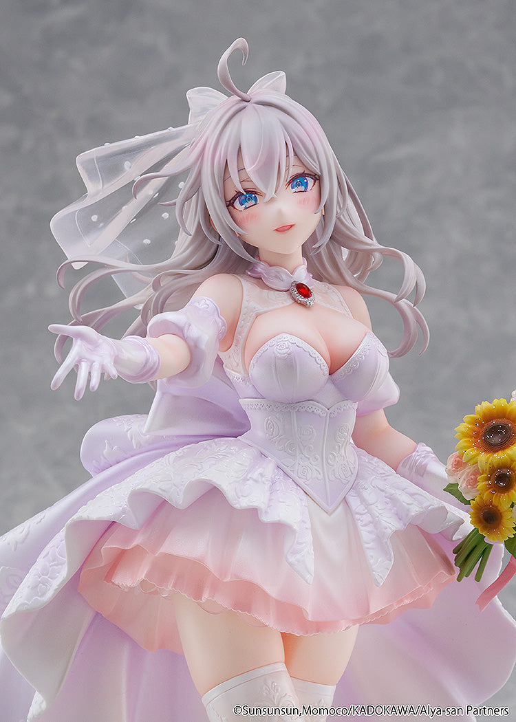 Alya Sometimes Hides Her Feelings in Russian Alisa Mikhailovna Kujou Wedding Dress Ver 1/7 Scale Figure