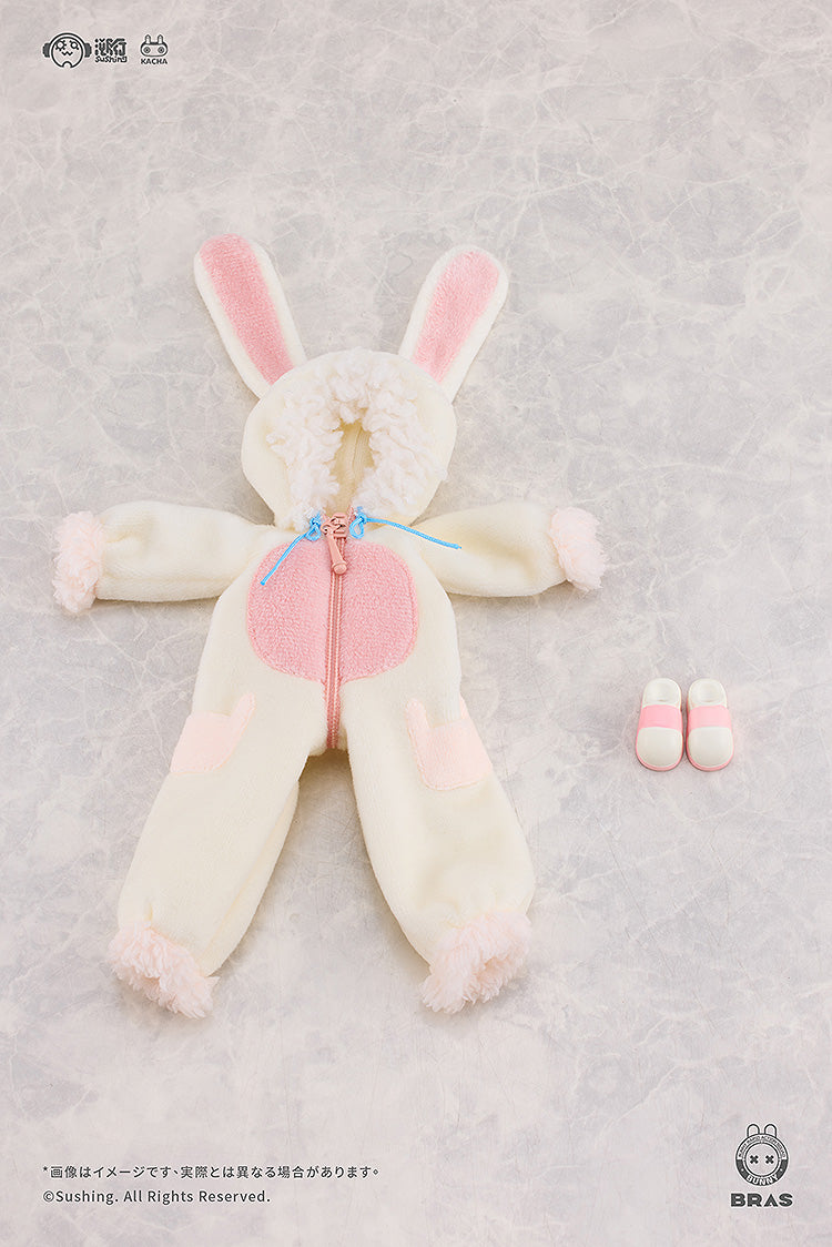 BUNNY RAPID ACTION SQUAD Fluffy Pajamas Set (Doll Costume)