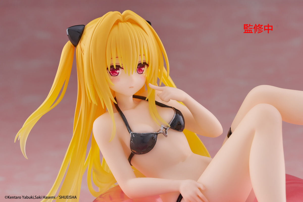 To Love-Ru Darkness Aqua Float Girls Figure Golden Darkness