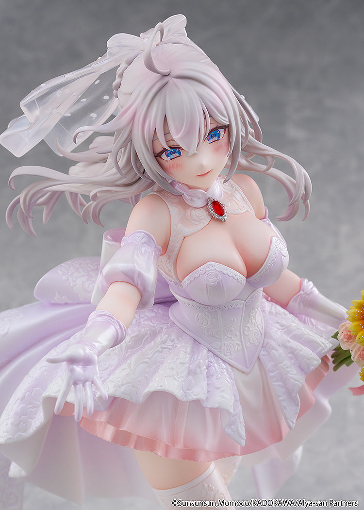 Alya Sometimes Hides Her Feelings in Russian Alisa Mikhailovna Kujou Wedding Dress Ver 1/7 Scale Figure