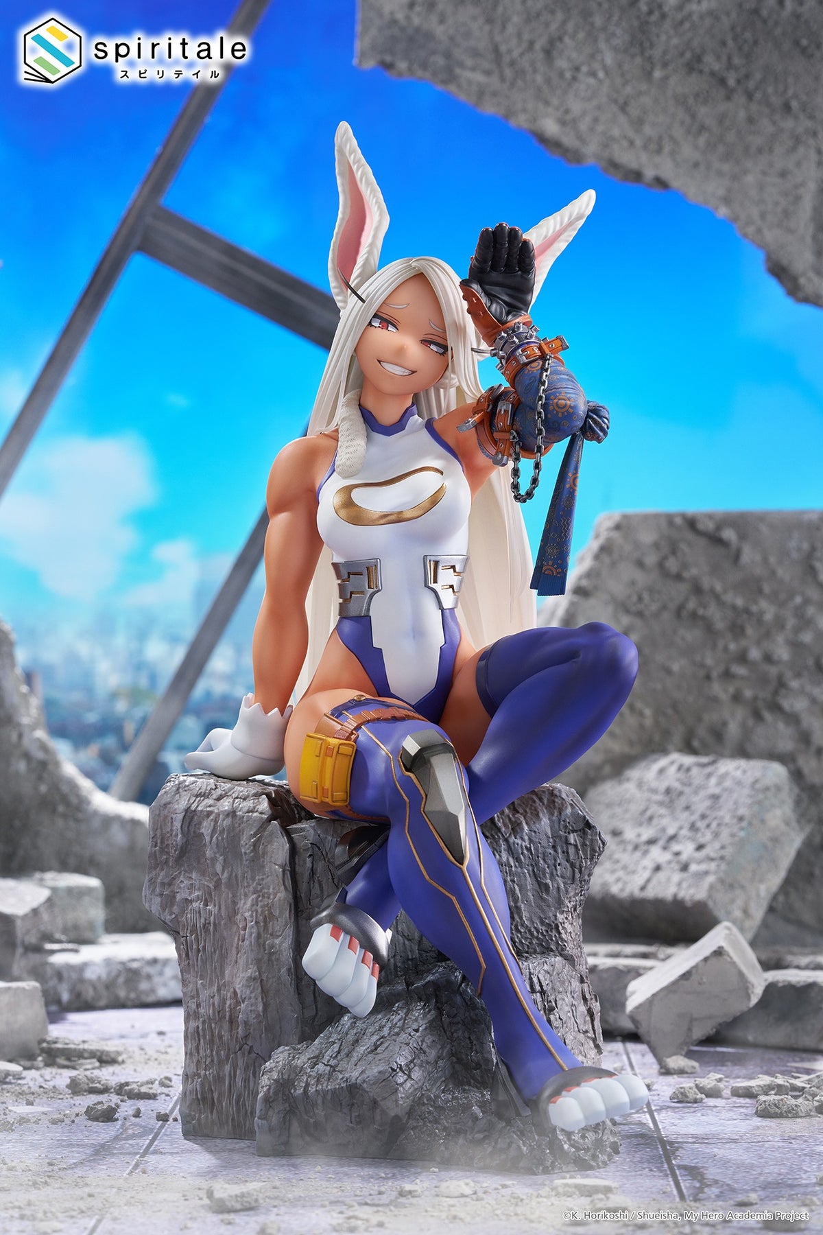My Hero Academia Spiritale 1/7 Scale Figure Mirko Rabbit