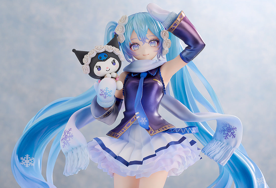 Character Vocal Series 01: Hatsune Miku Snow Miku x Kuromi 1/7 Scale Figure