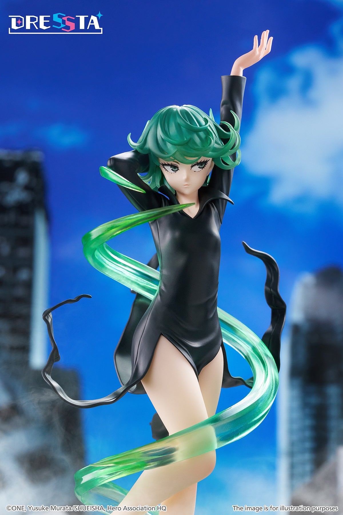 One-Punch Man DRESSTA Statue Figure Terrible Tornado