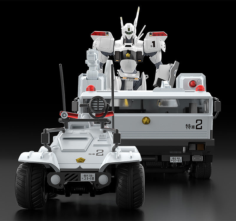 Mobile Police Patlabor MODEROID Type 98 Special Command Vehicle &amp; Type 99 Special Labor Carrier (rerun)