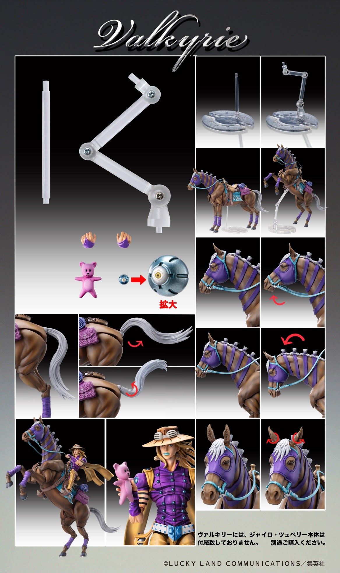 JOJO'S BIZARRE ADVENTURE Part 7 Steel Ball Run Chozokado Vakyrie