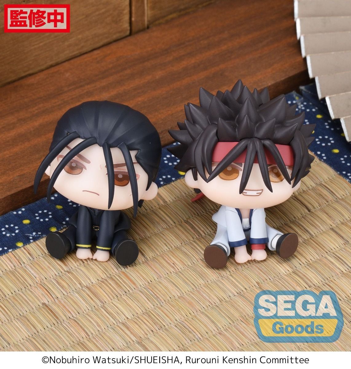 Rurouni Kenshin QyuruMe Mini Figure Sanosuke Sagara ･ Hajime Saito