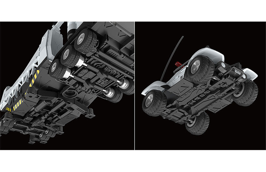 Mobile Police Patlabor MODEROID Type 98 Special Command Vehicle &amp; Type 99 Special Labor Carrier (rerun)