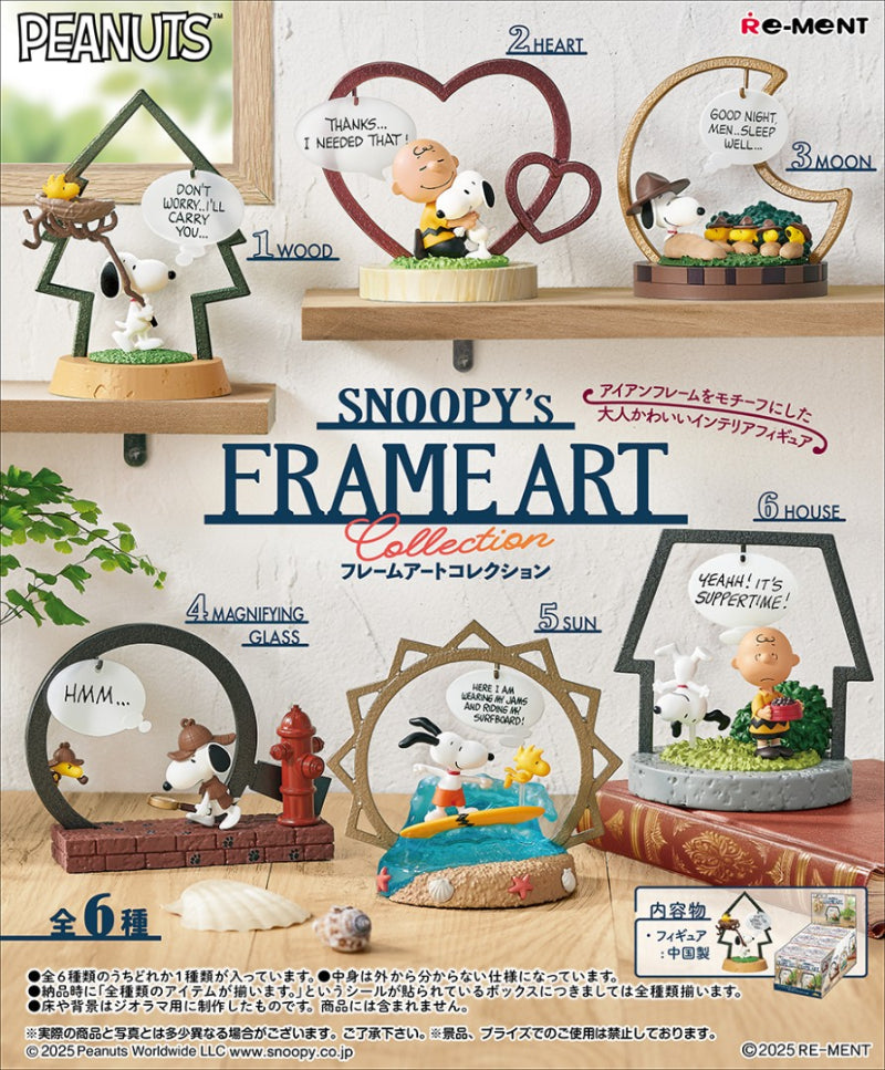 Peanuts Snoopy&#39;s Frame Art Collection