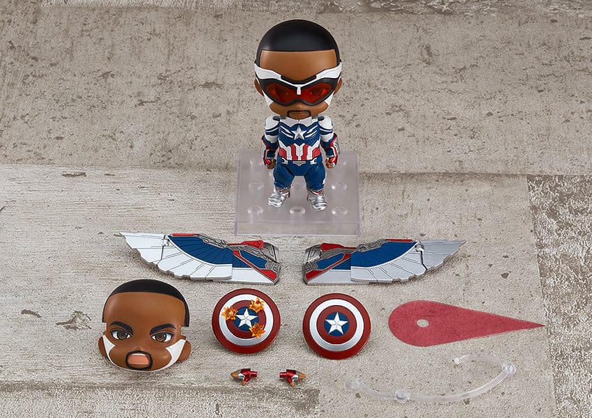 Good Smile Company 1618-DX Nendoroid Captain America (Sam Wilson) DX