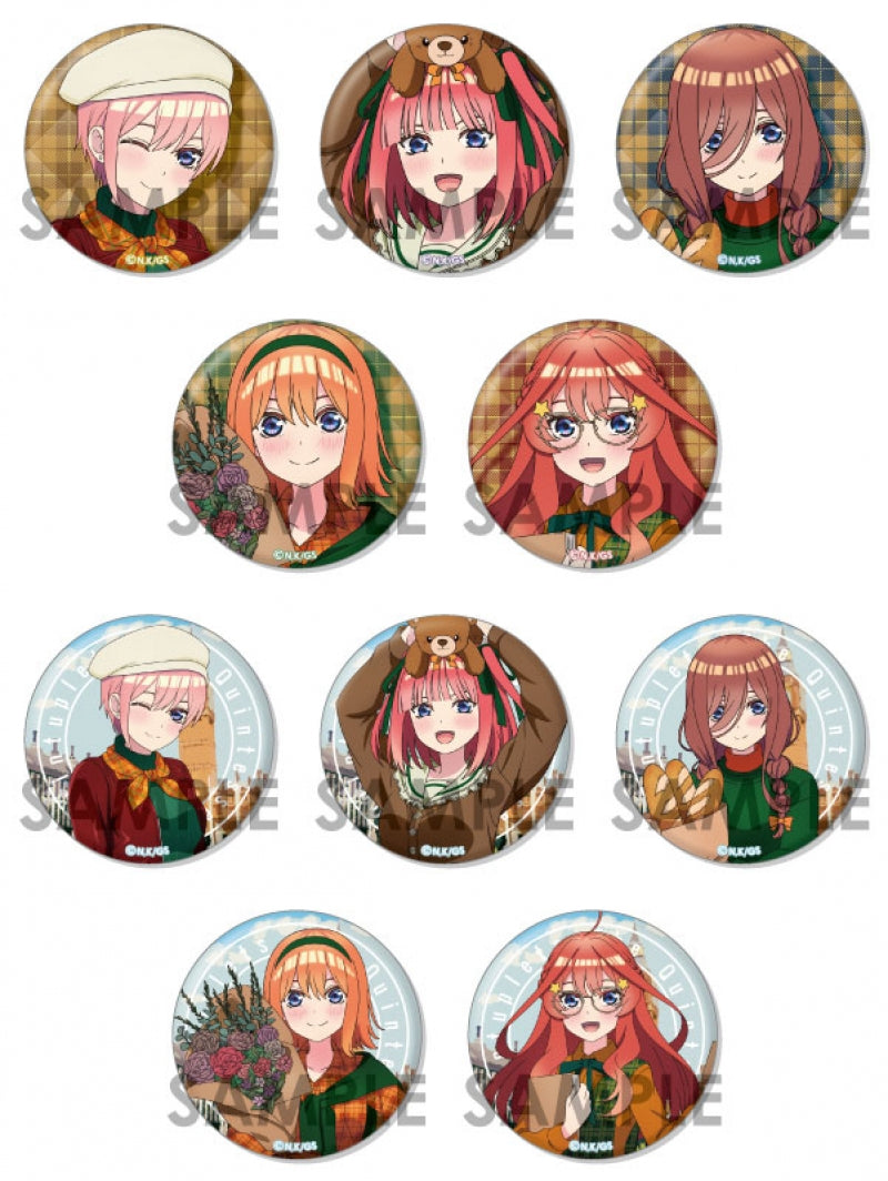 The Quintessential Quintuplets Trading Can Badge British Style