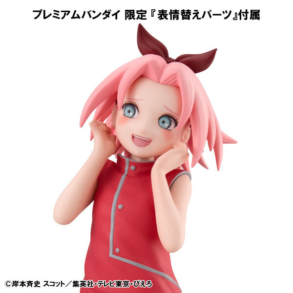 NARUTO SAKURA HARUNO GO!【WITH GIFT: BLUSHING FACEPLATE】