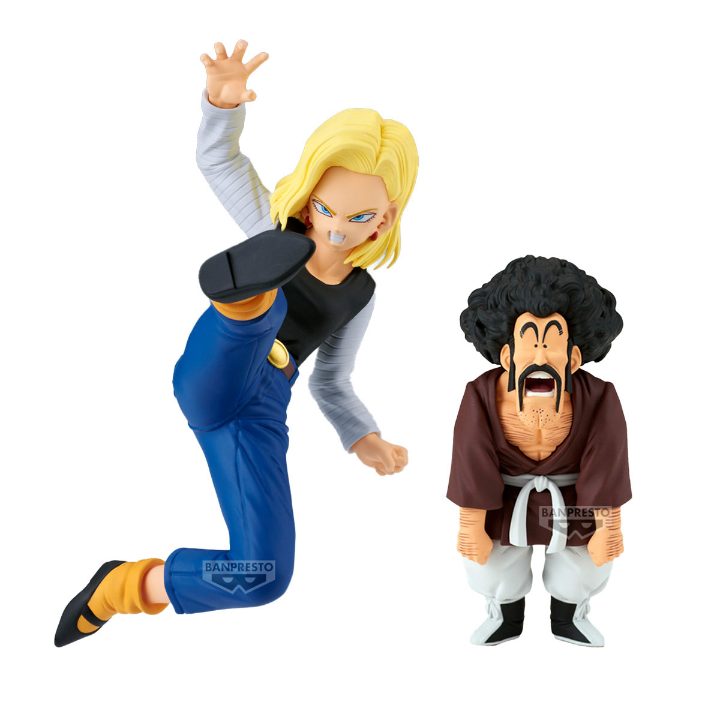 DRAGON BALL Z MATCH MAKERS ANDROID 18 VS MR. SATAN