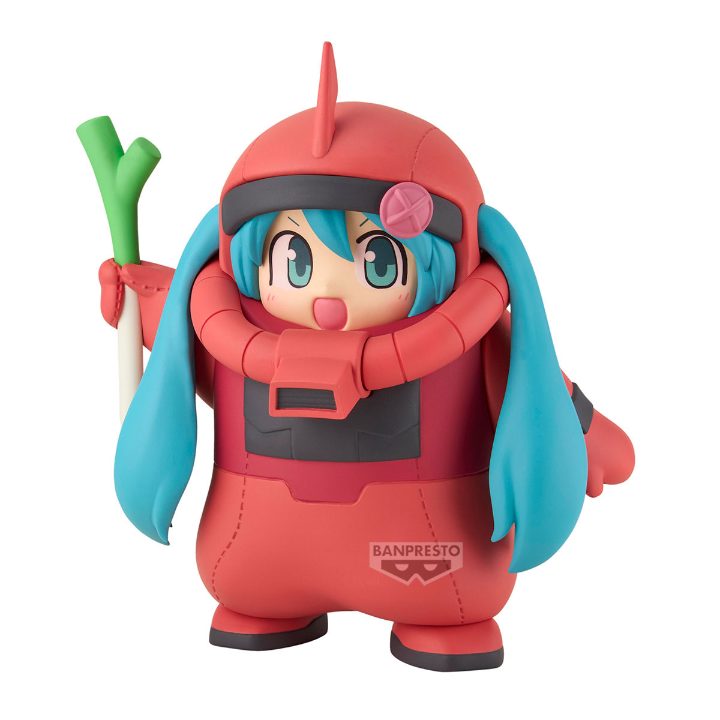 GUNDAM 45TH × HATSUNE MIKU FIGURE CHAR'S ZAKU COSTUME HATSUNE MIKU VER