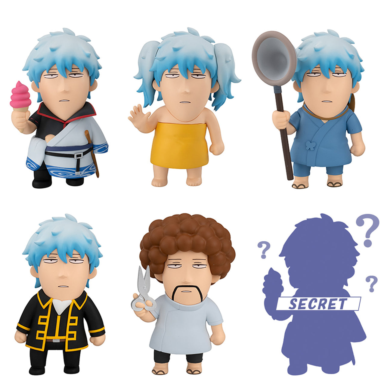 GINTAMA X OKAWABUKUBU GINTAMA We love Ginsan Collection set【with gift: Sticker sheet】