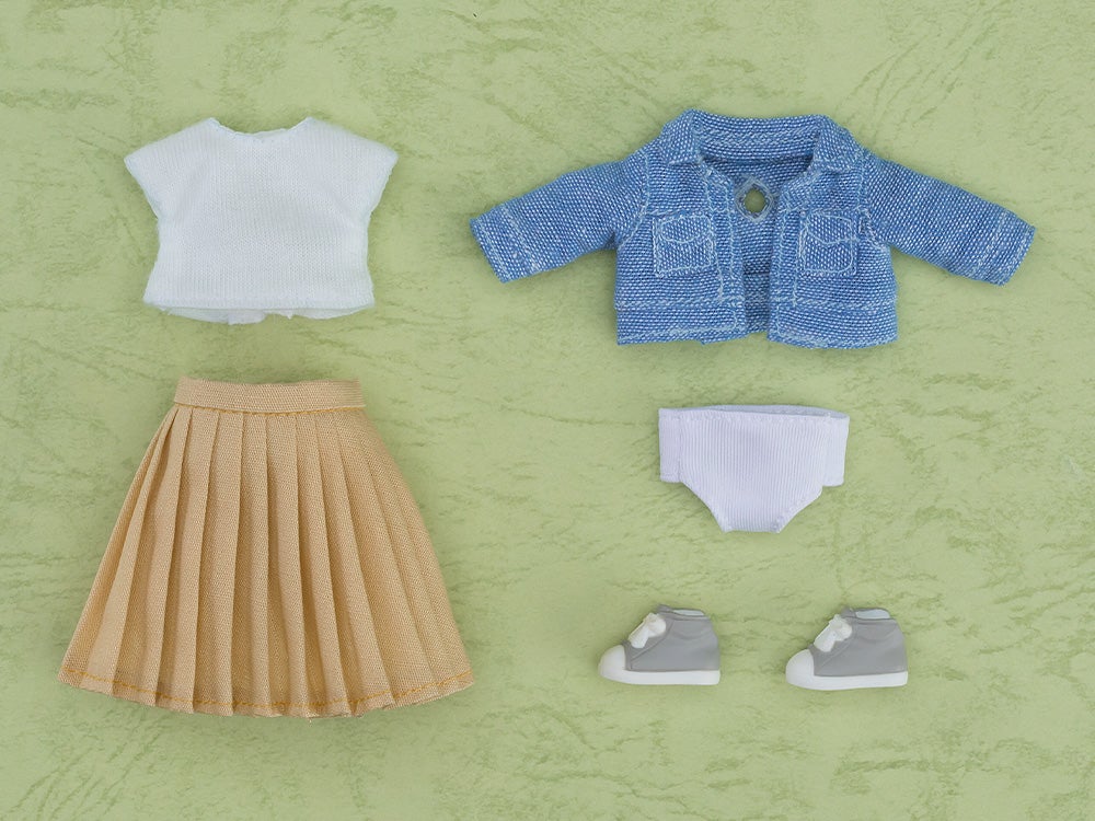 Nendoroid Doll Outfit Set : Denim Jacket & Skirt