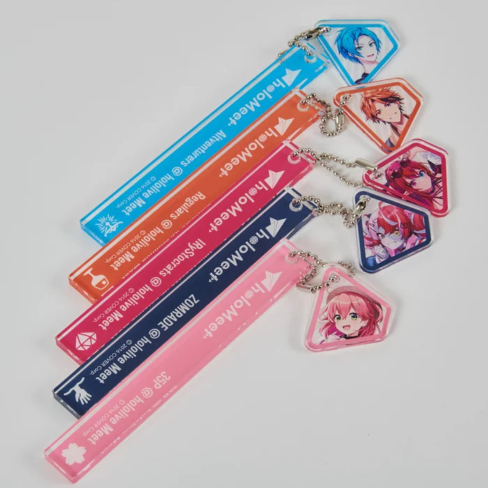 HOLOLIVE MEET KEYCHAIN WITH FANDOM NAME