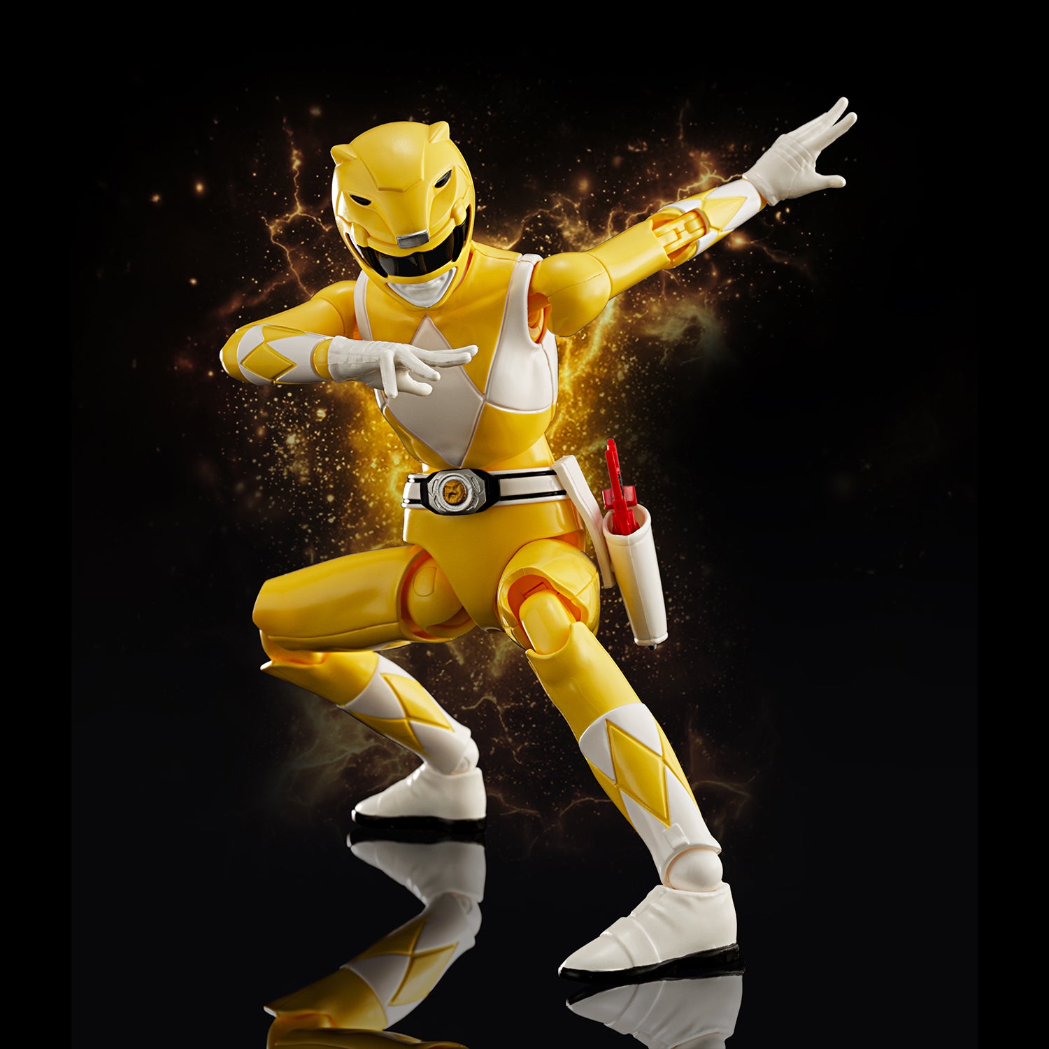 The Mighty Morphin Power Rangers Furai Action Power Rangers Yellow Ranger