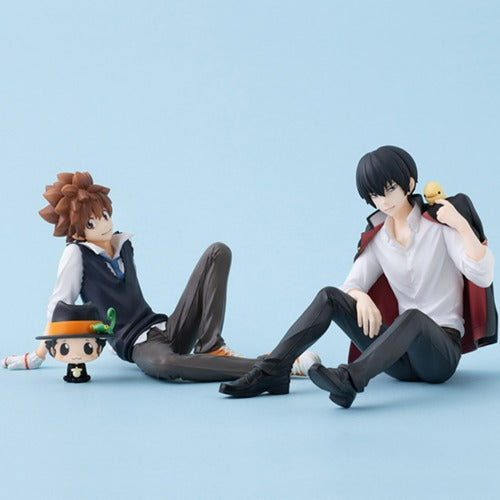 G.E.M. SERIES Katekyo Hitman Reborn! Palm size Tsuna & Reborn / Hibari & Hibird set
