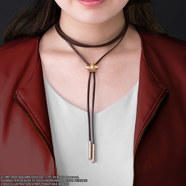 FINAL FANTASY VII REMAKE Leather Necklace Aerith - Oh Gatcha