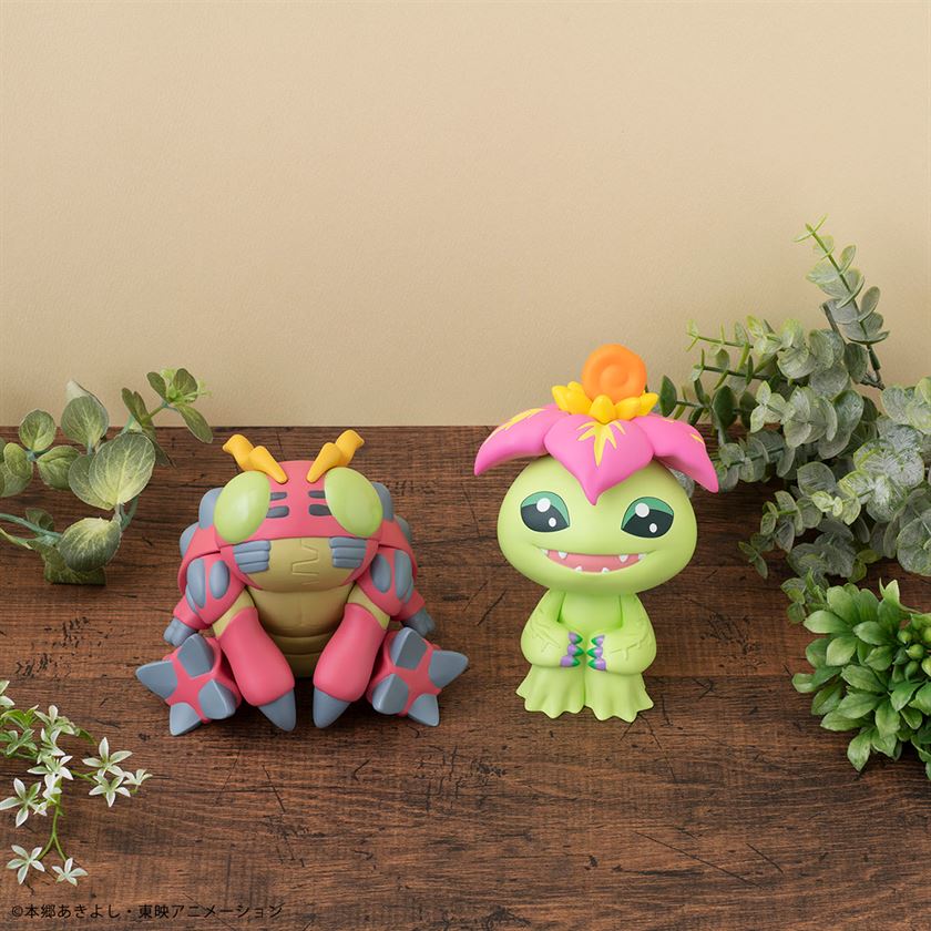 LOOK UP SERIES Look Up Digimon Adventure Tentomon＆Palmon set【with gift: Cushions】