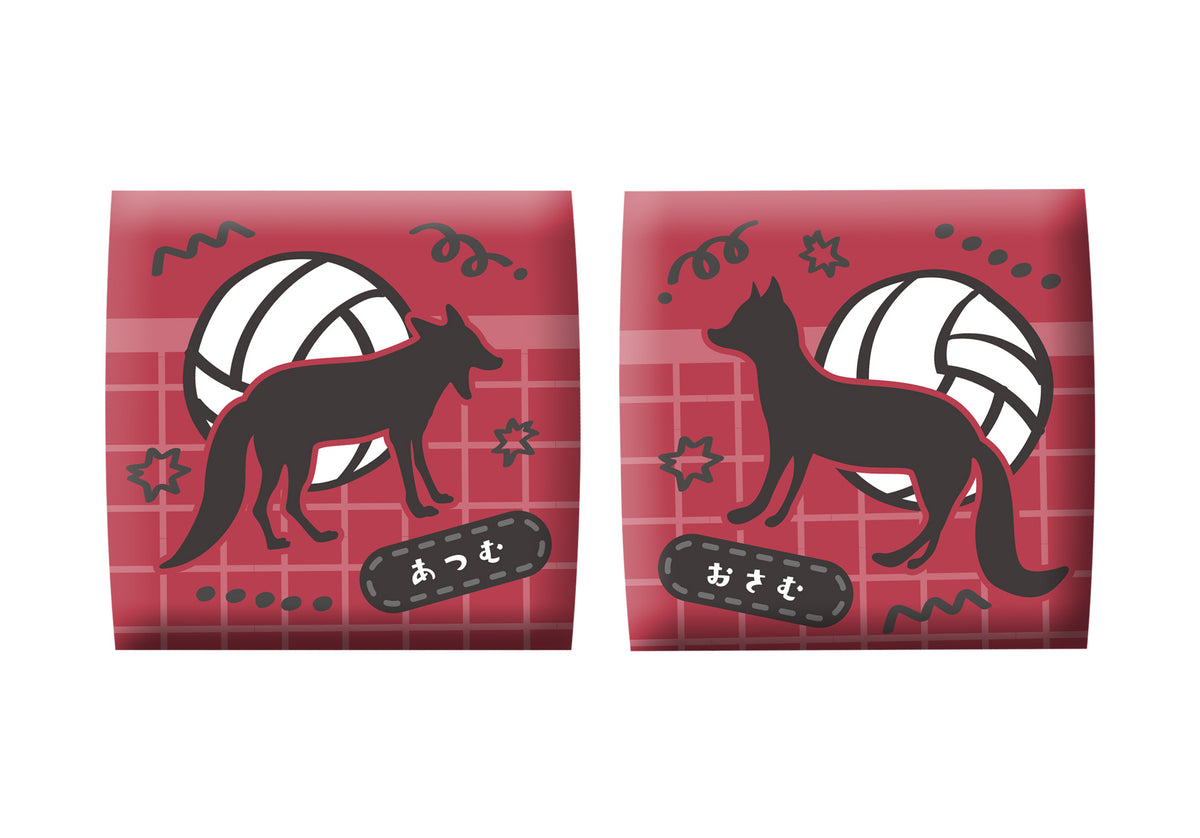 LOOK UP SERIES Haikyu !! Atsumu Miya Uniform ver &amp; Osamu Miya Uniform ver set【with gift: Cushions】