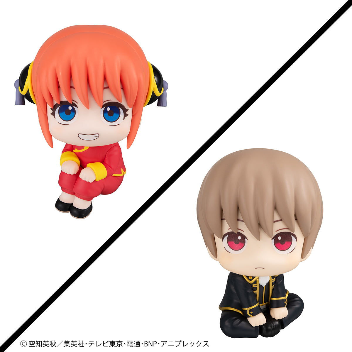 LOOK UP SERIES Gintama Kagura & Sougo Okita Set【with gift: Cushion】