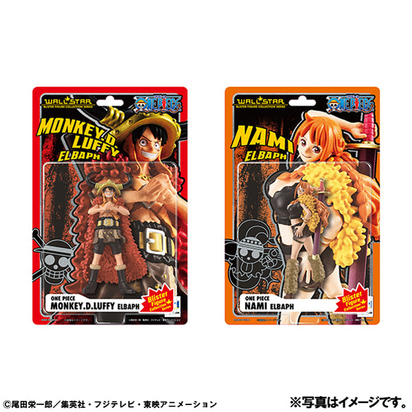 WALLSTAR ONE PIECE Monkey D. Luffy &amp; Nami set (Ver. Elbaph)【with gift: Sticker】