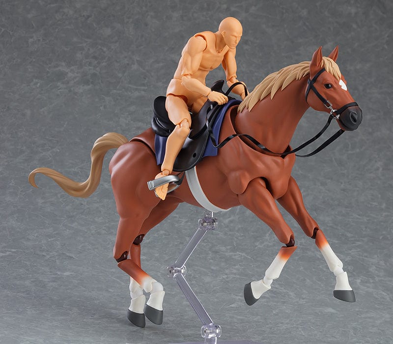Max Factory 490d figma Horse ver. 2 Light Chestnut