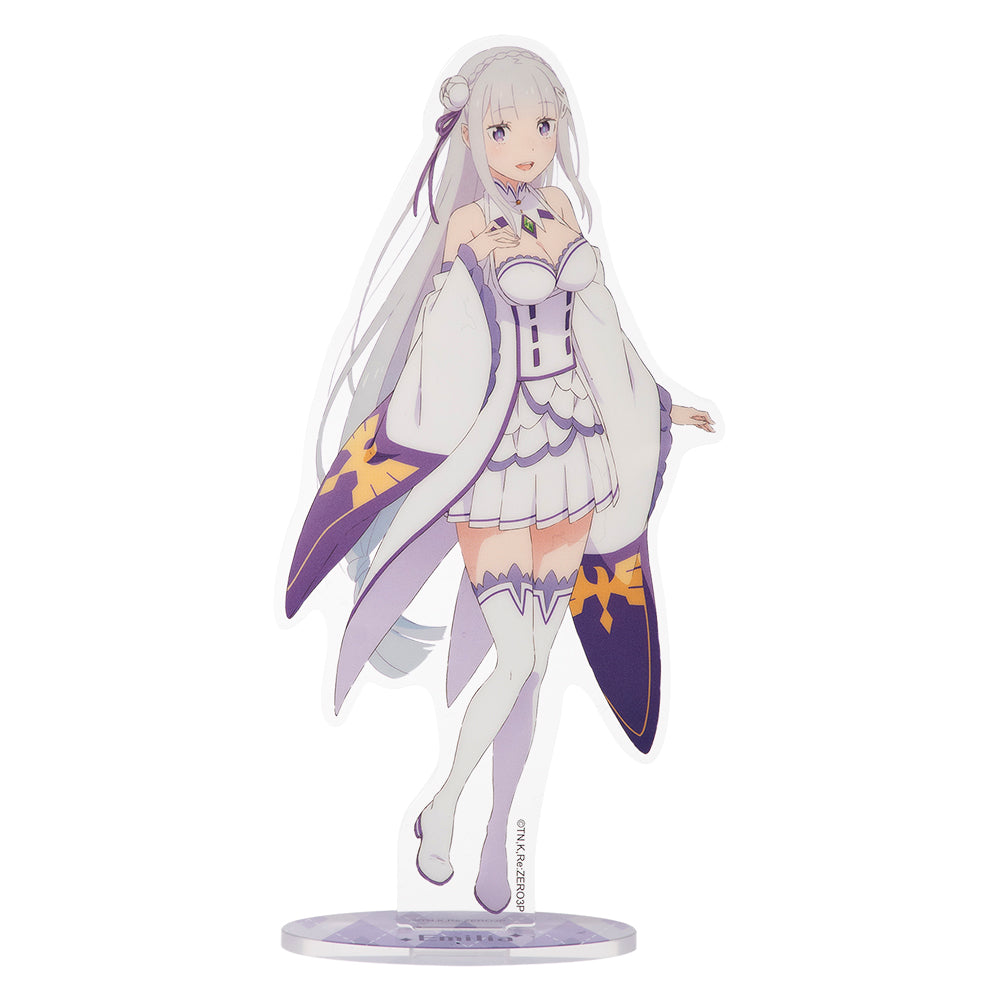 Re:Zero Character Acrylic Stand Ver. A Emilia