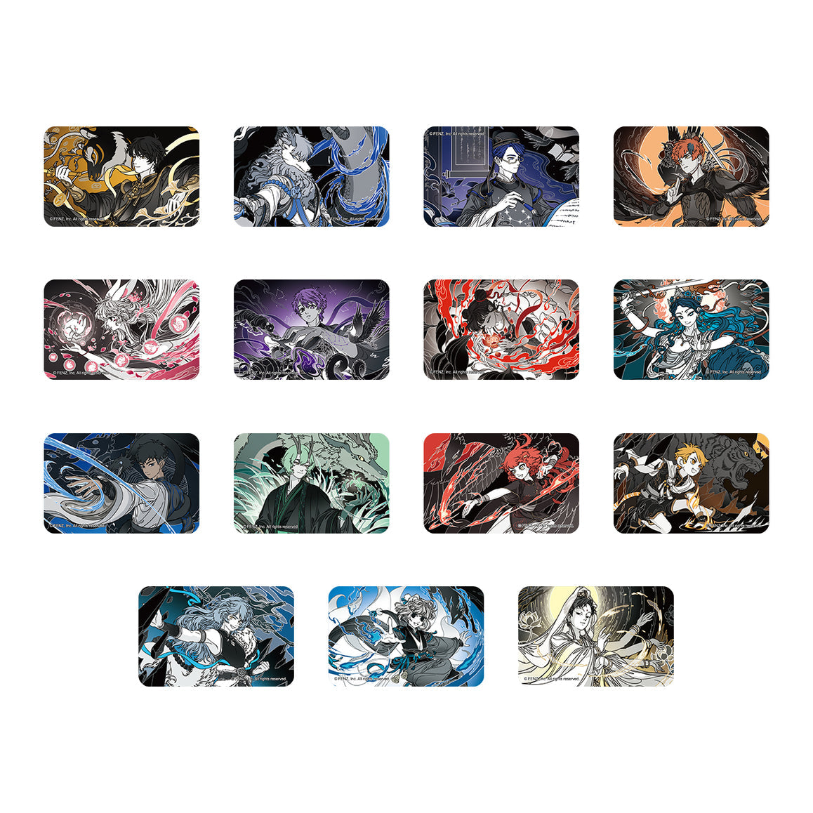 FEI REN ZAI FAIRYLAND Series 2 Badge Blind Box Square
