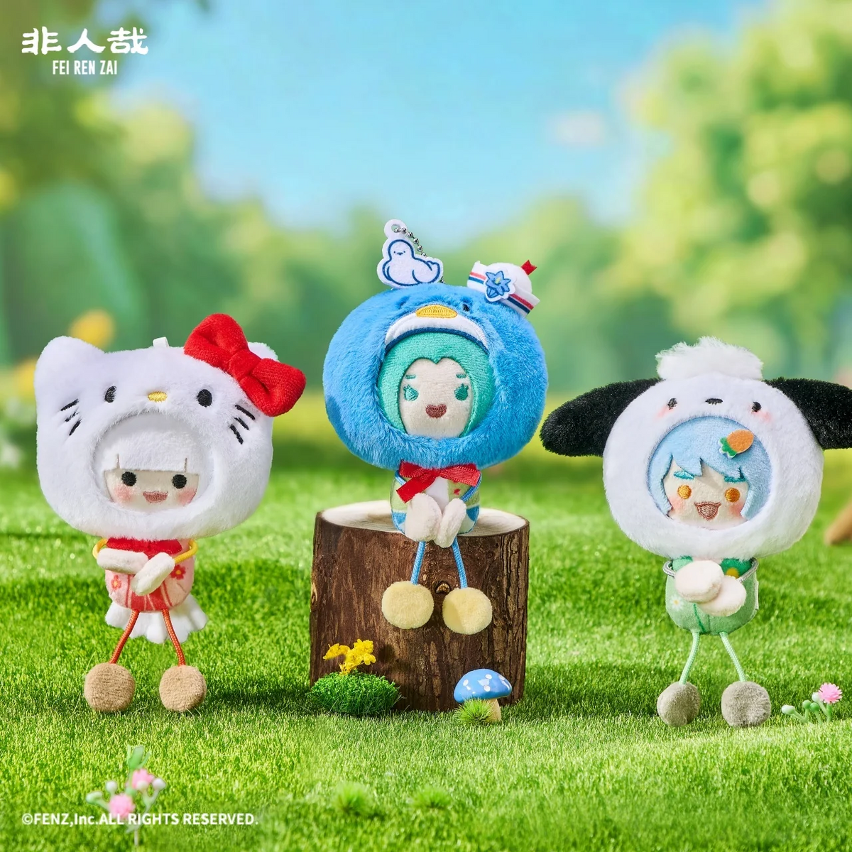 SANRIO CHARACTERS × FEI REN ZAI Series Blind Box - Plush
