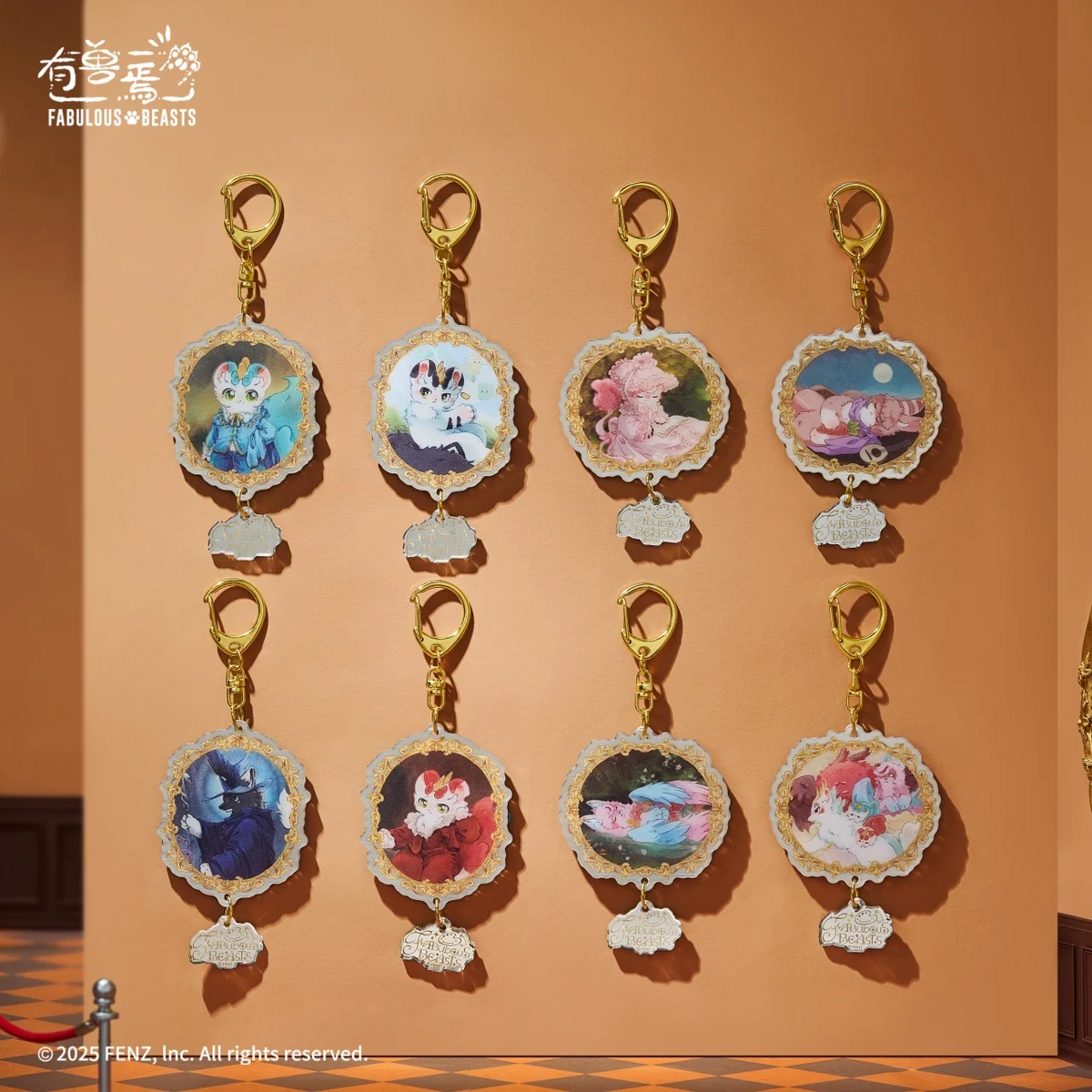 FABULOUS BEASTS Masterpiece Date Series Blind Box - Acrylic Charm