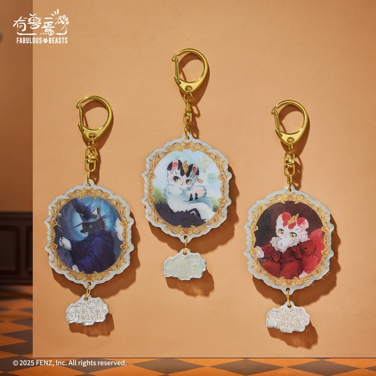 FABULOUS BEASTS Masterpiece Date Series Blind Box - Acrylic Charm