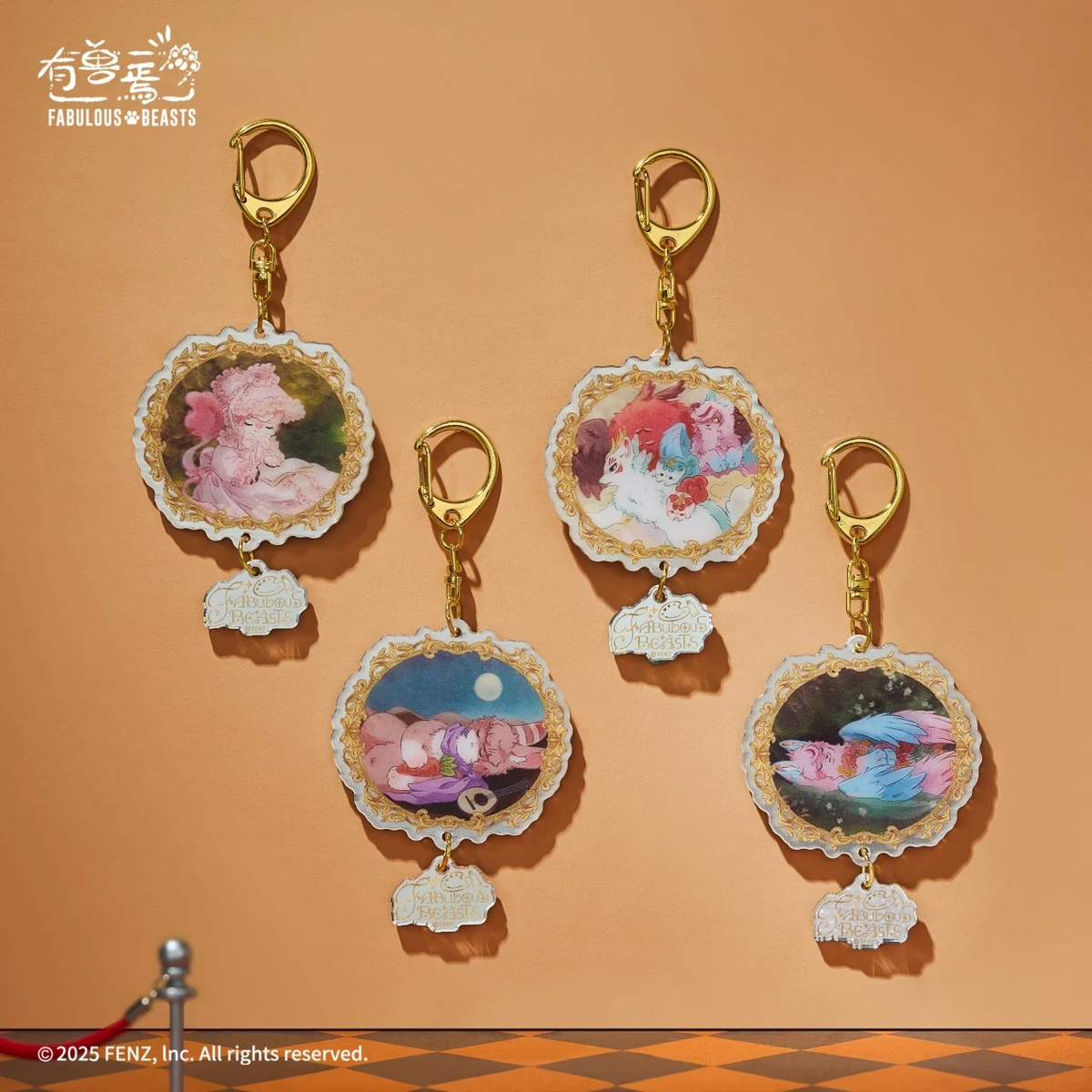 FABULOUS BEASTS Masterpiece Date Series Blind Box - Acrylic Charm