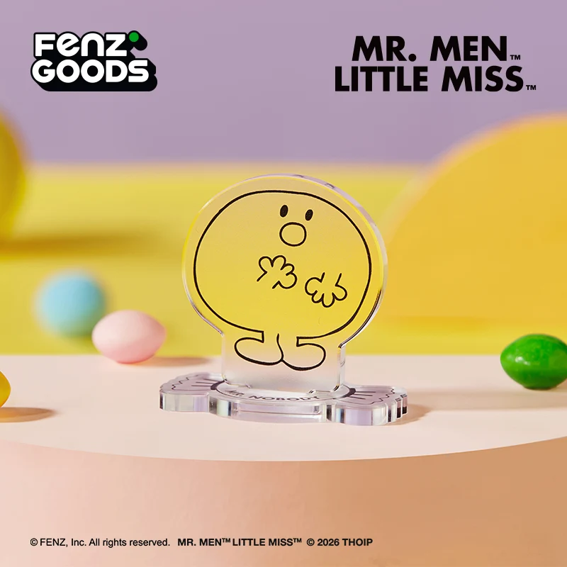 MR MEN LITTLE MISS - Rainbow Candy Series Blind Box - Acrylic Standee