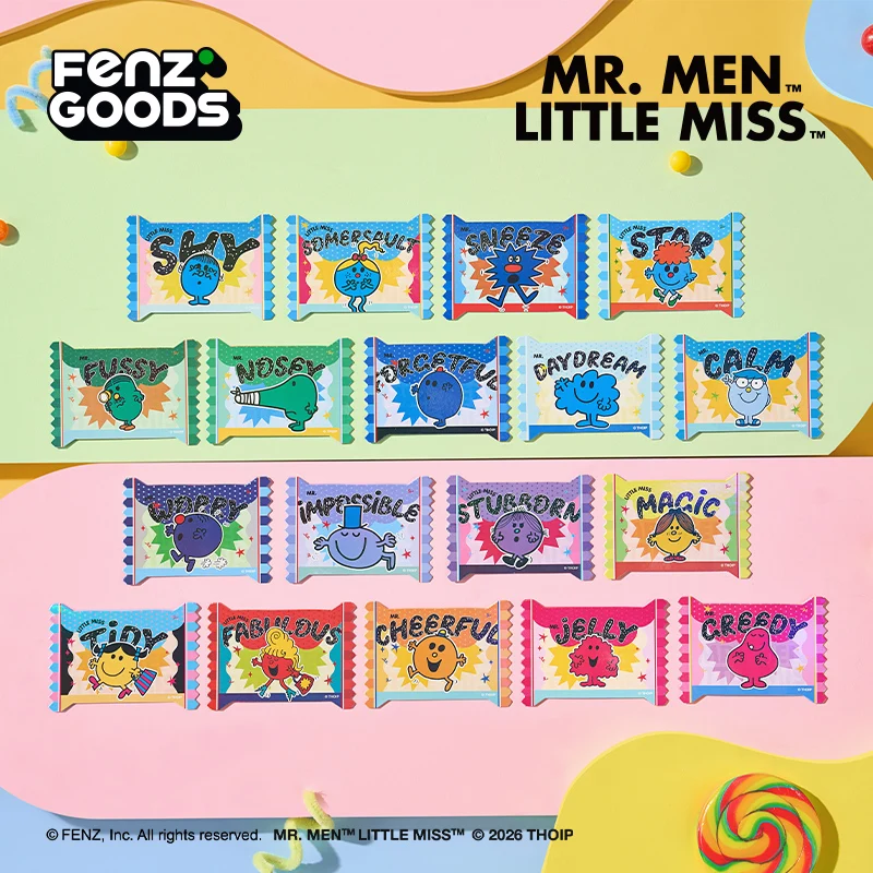 MR MEN LITTLE MISS - Rainbow Candy Series Blind Box - Polaroid