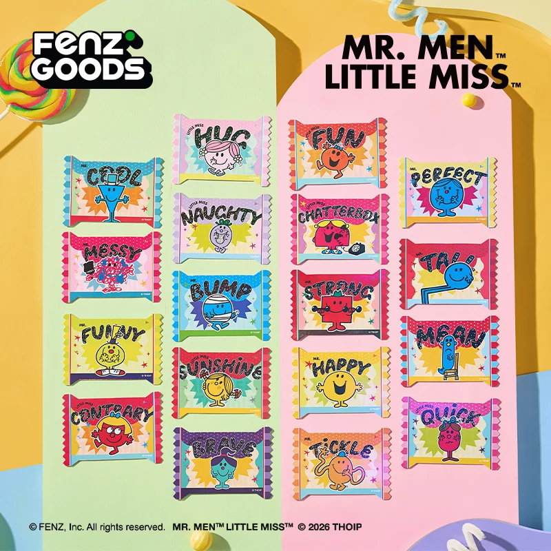 MR MEN LITTLE MISS - Rainbow Candy Series Blind Box - Polaroid