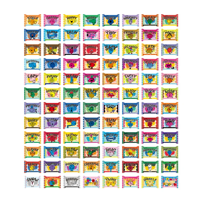 MR MEN LITTLE MISS - Rainbow Candy Series Blind Box - Polaroid