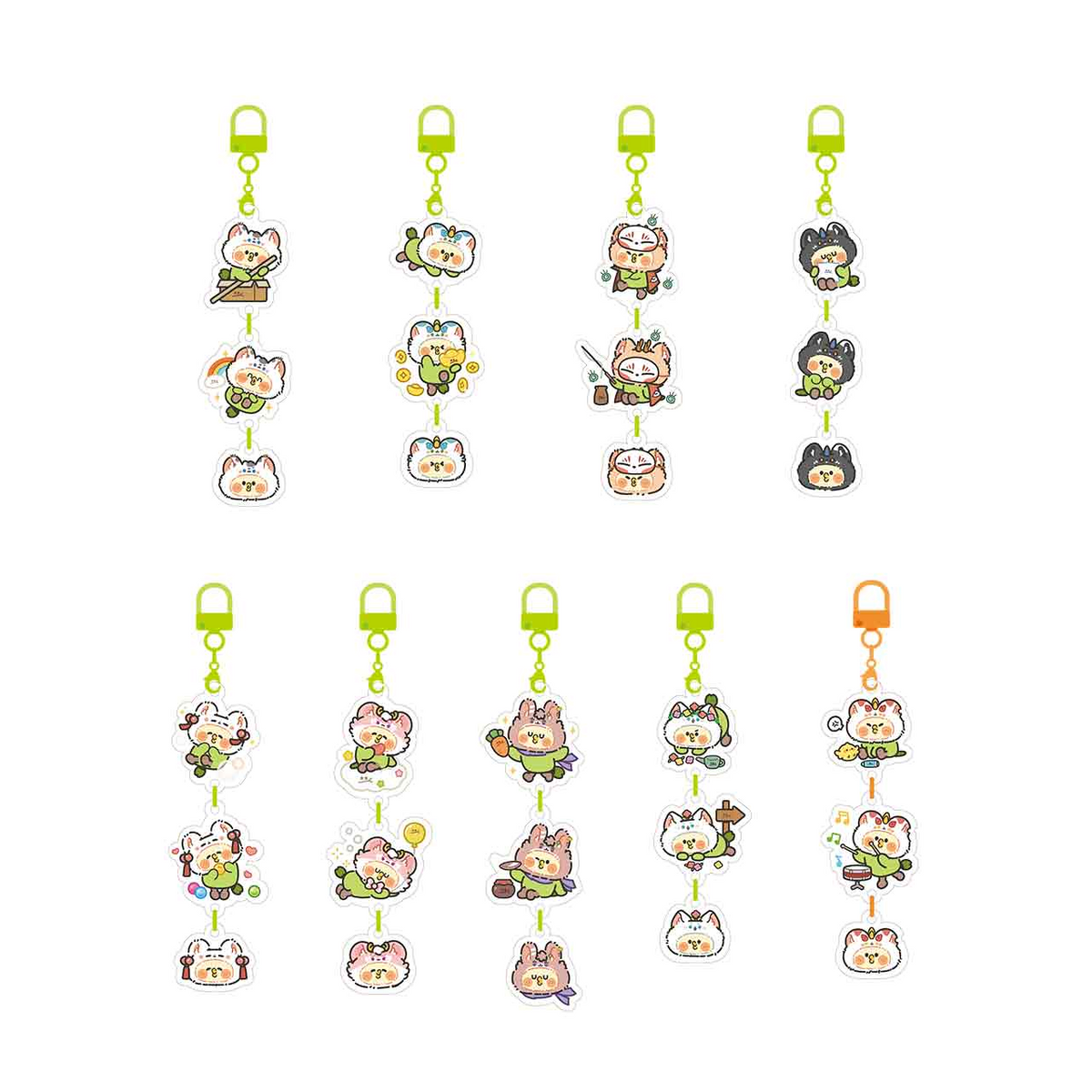 FABULOUS BEASTS × Parrot BEBE Blind Box - Acrylic Charm