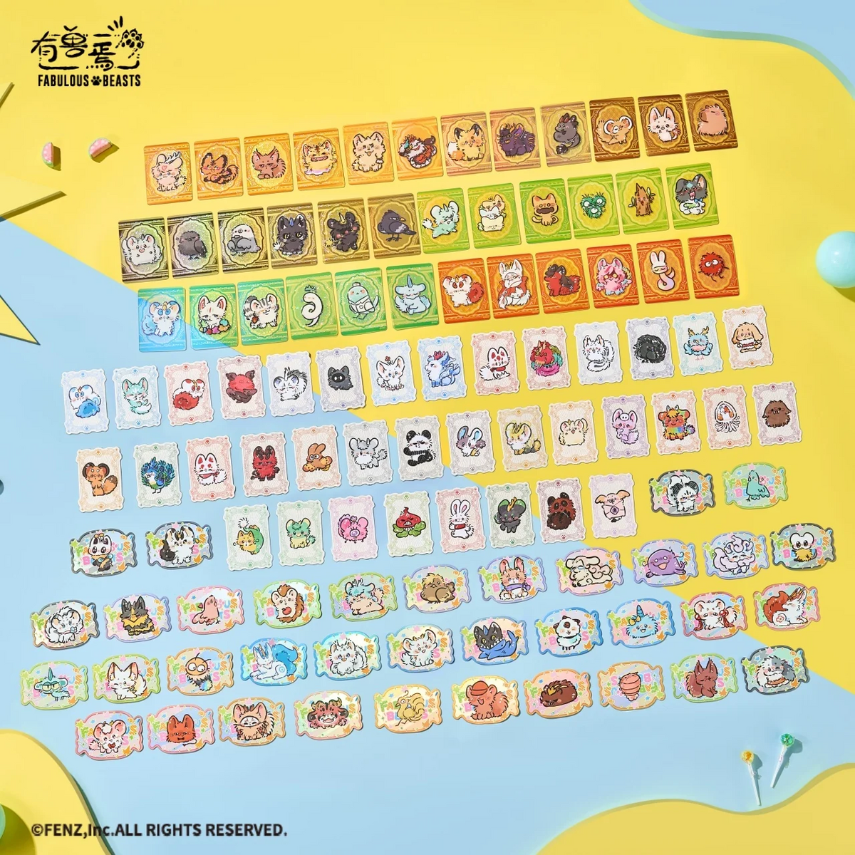 FABULOUS BEASTS Pop Candy Series Blind Box - Photo Card