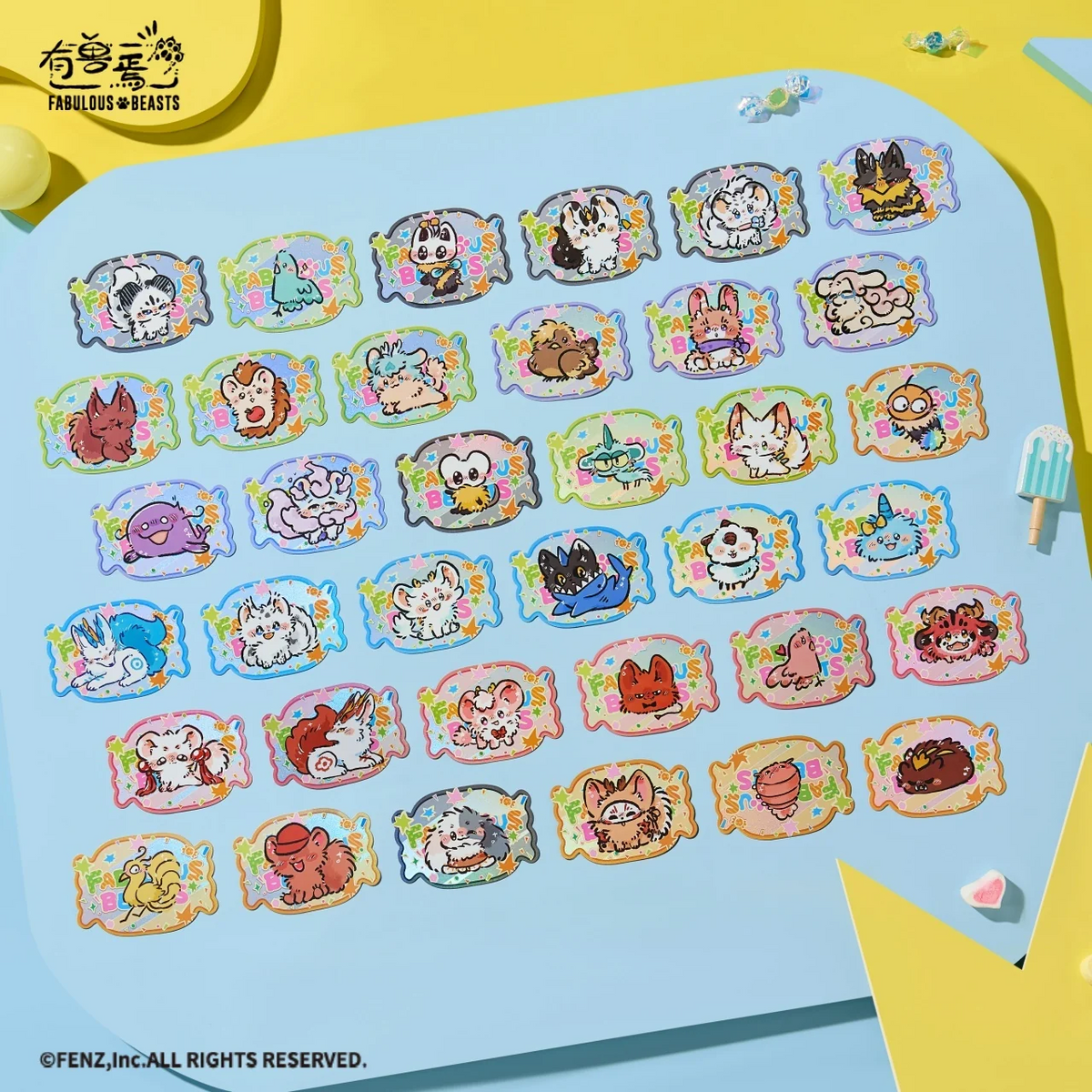 FABULOUS BEASTS Pop Candy Series Blind Box - Photo Card