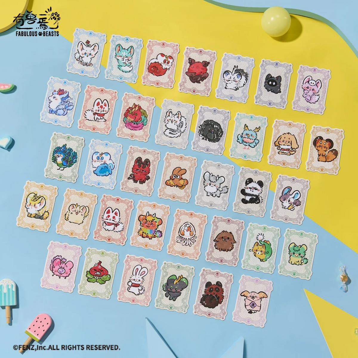 FABULOUS BEASTS Pop Candy Series Blind Box - Photo Card