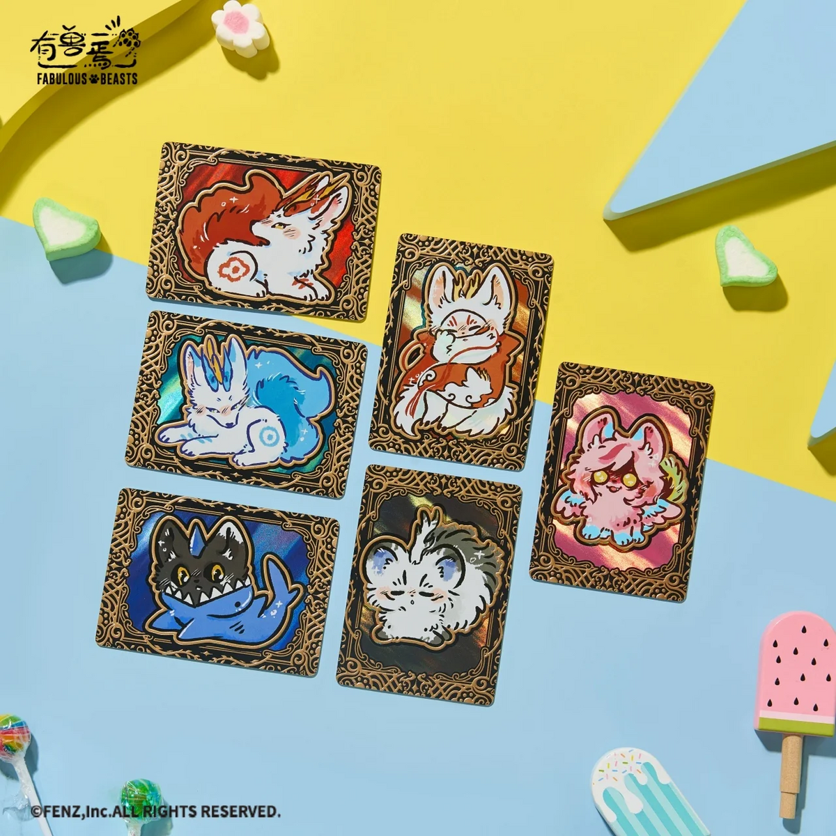 FABULOUS BEASTS Pop Candy Series Blind Box - Photo Card