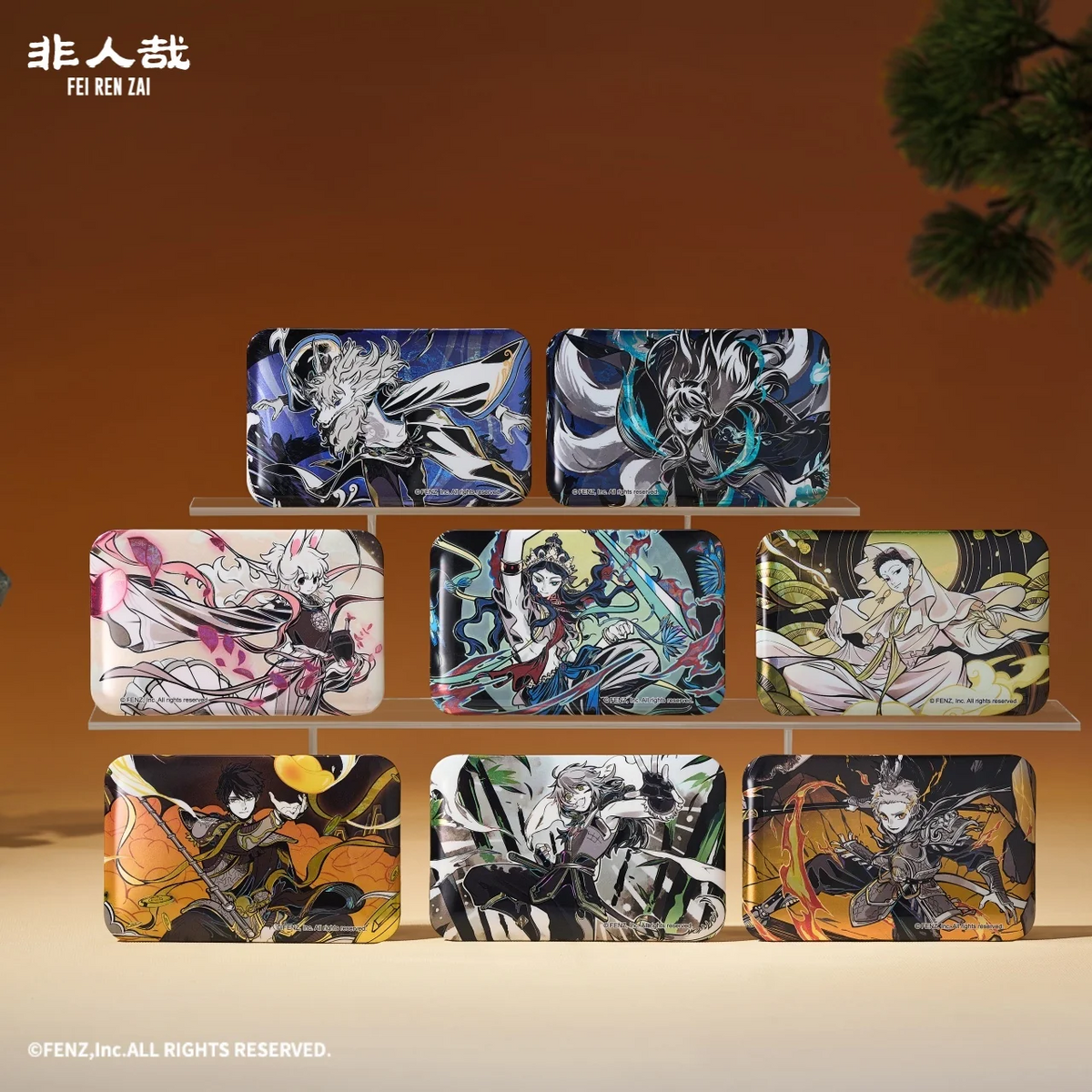 FEI REN ZAI Brush &amp; Artistry Series Blind Box - Square Badge