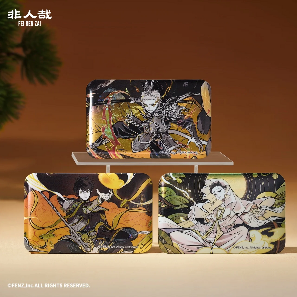 FEI REN ZAI Brush &amp; Artistry Series Blind Box - Square Badge