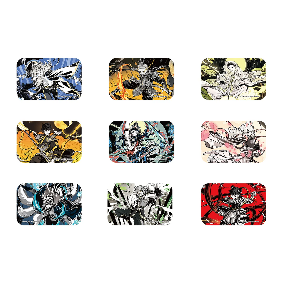 FEI REN ZAI Brush &amp; Artistry Series Blind Box - Square Badge