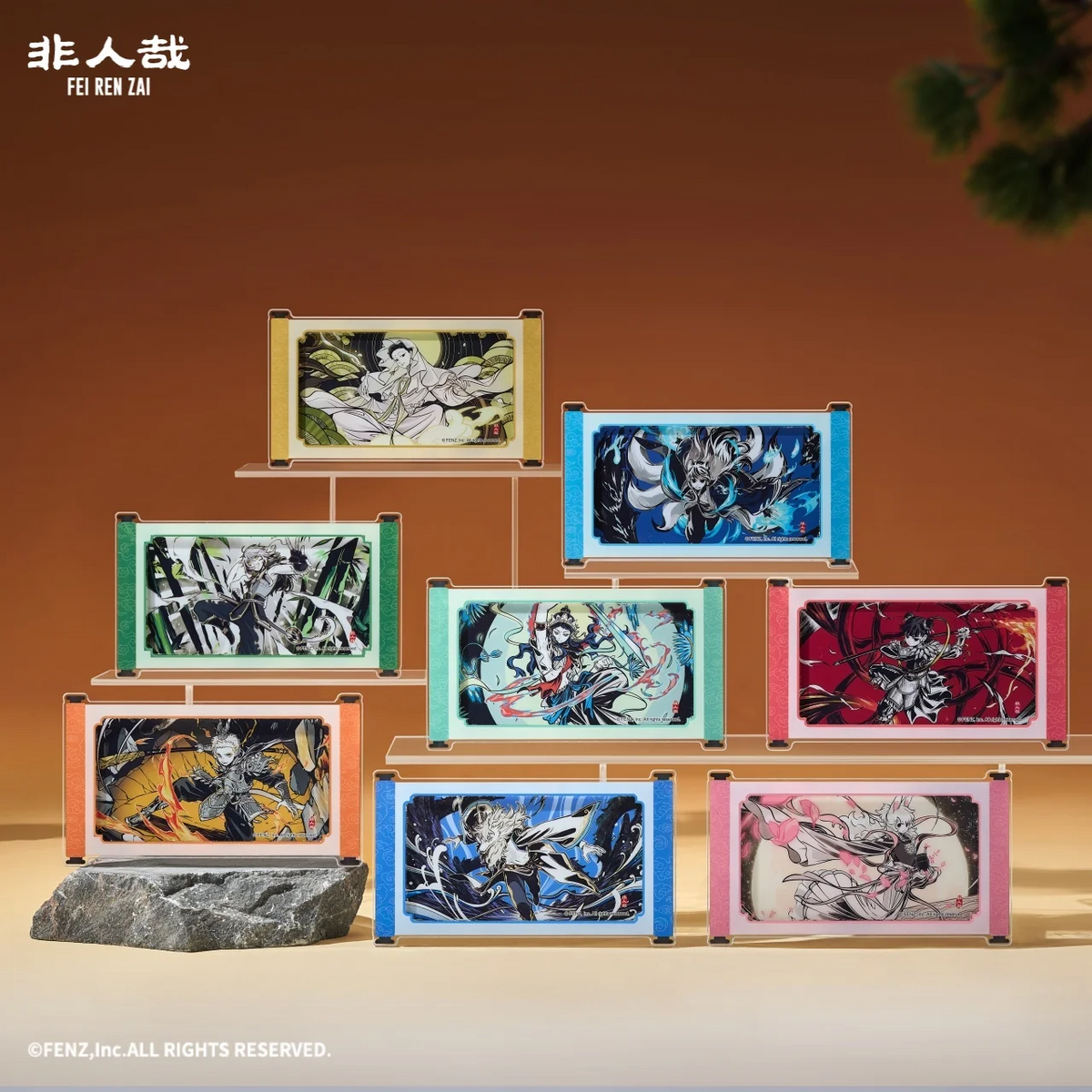 FEI REN ZAI Brush &amp; Artistry Series Blind Box - Acrylic Fridge Magnet